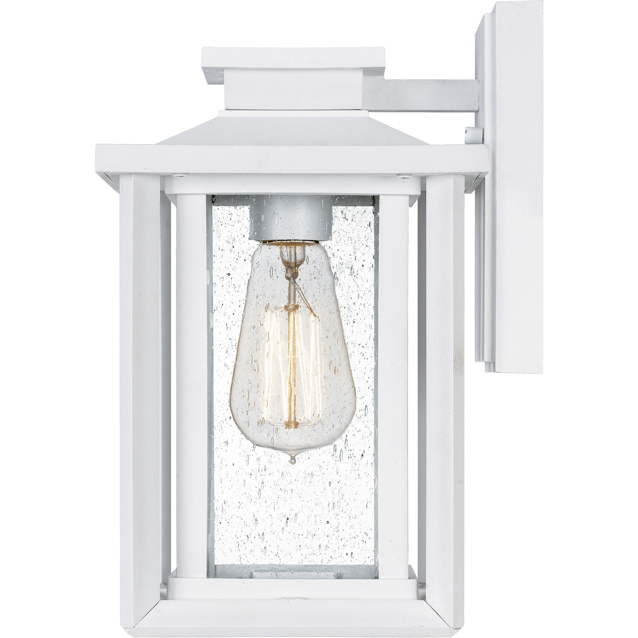 Wakefield 1 Light 11 inch White Lustre Outdoor Wall Lantern