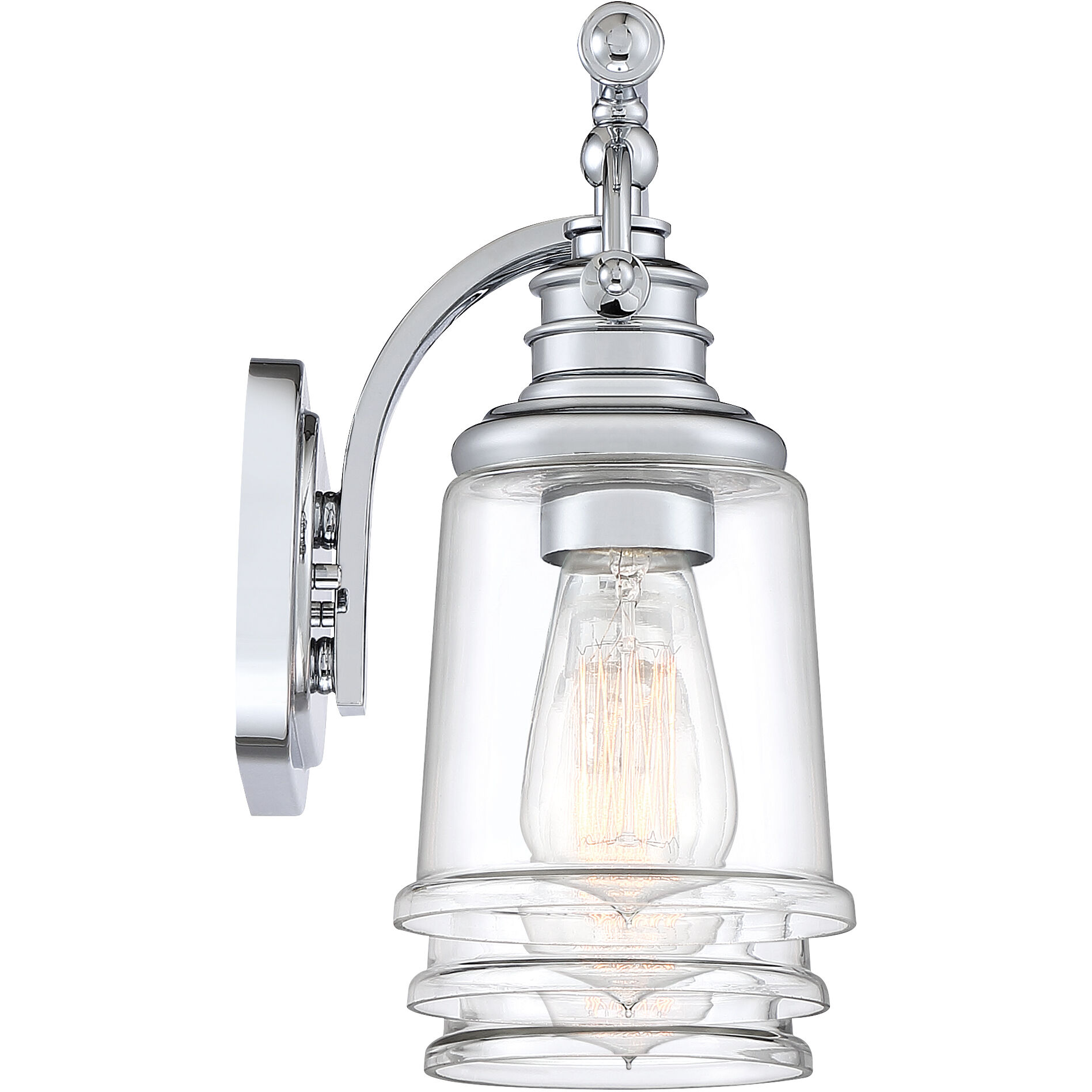 Grant 3 Light 23 inch Polished Chrome Bath Light Wall Light, Large