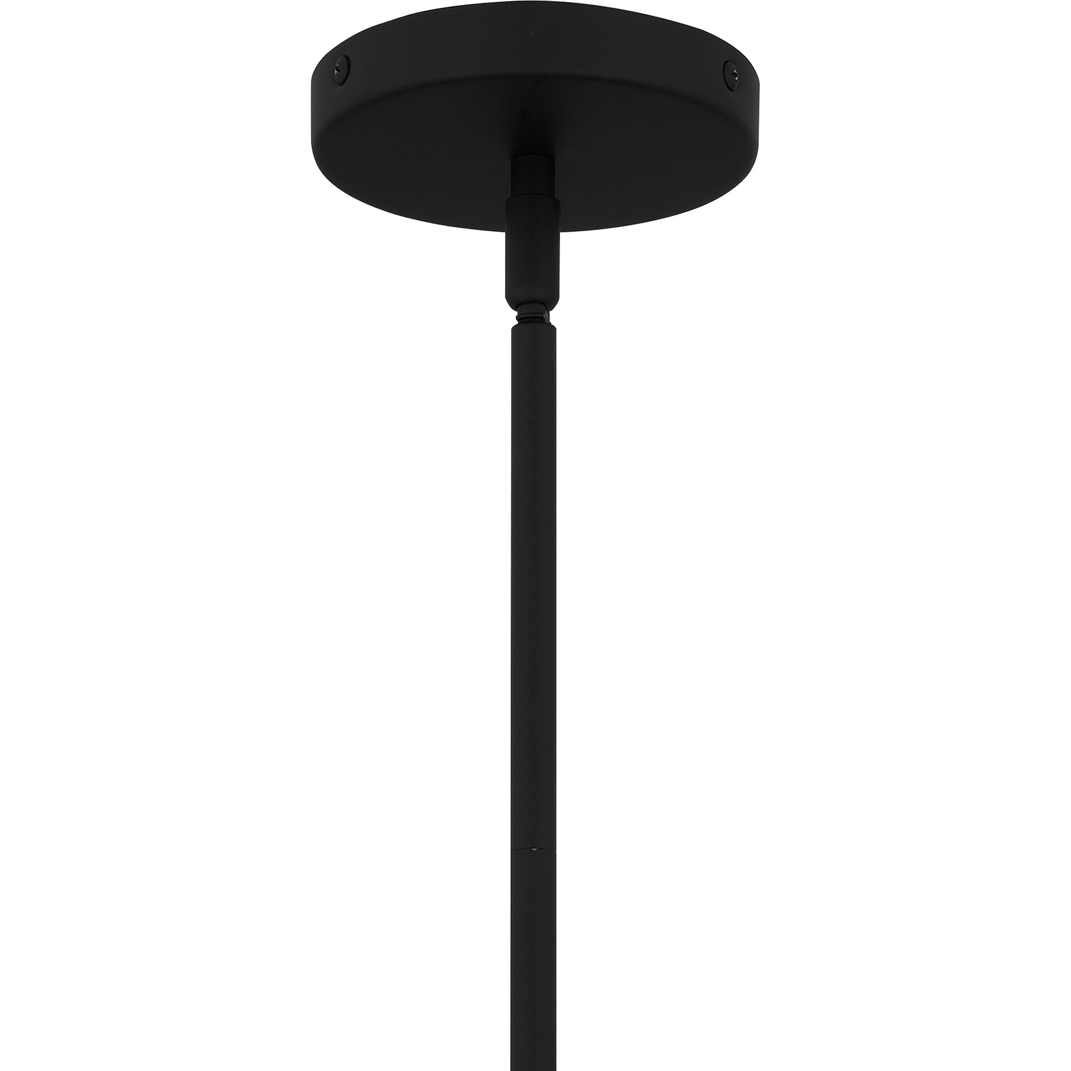 Orbit 1 Light 11.25 inch Matte Black Pendant Ceiling Light