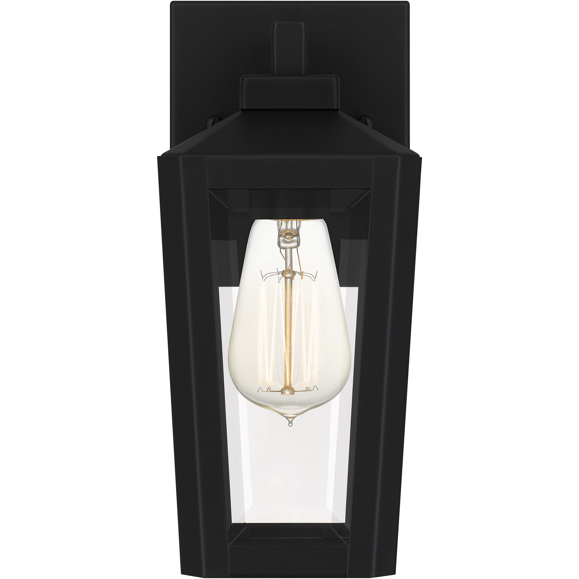 Blomfield 1 Light 11 inch Matte Black Outdoor Wall Lantern