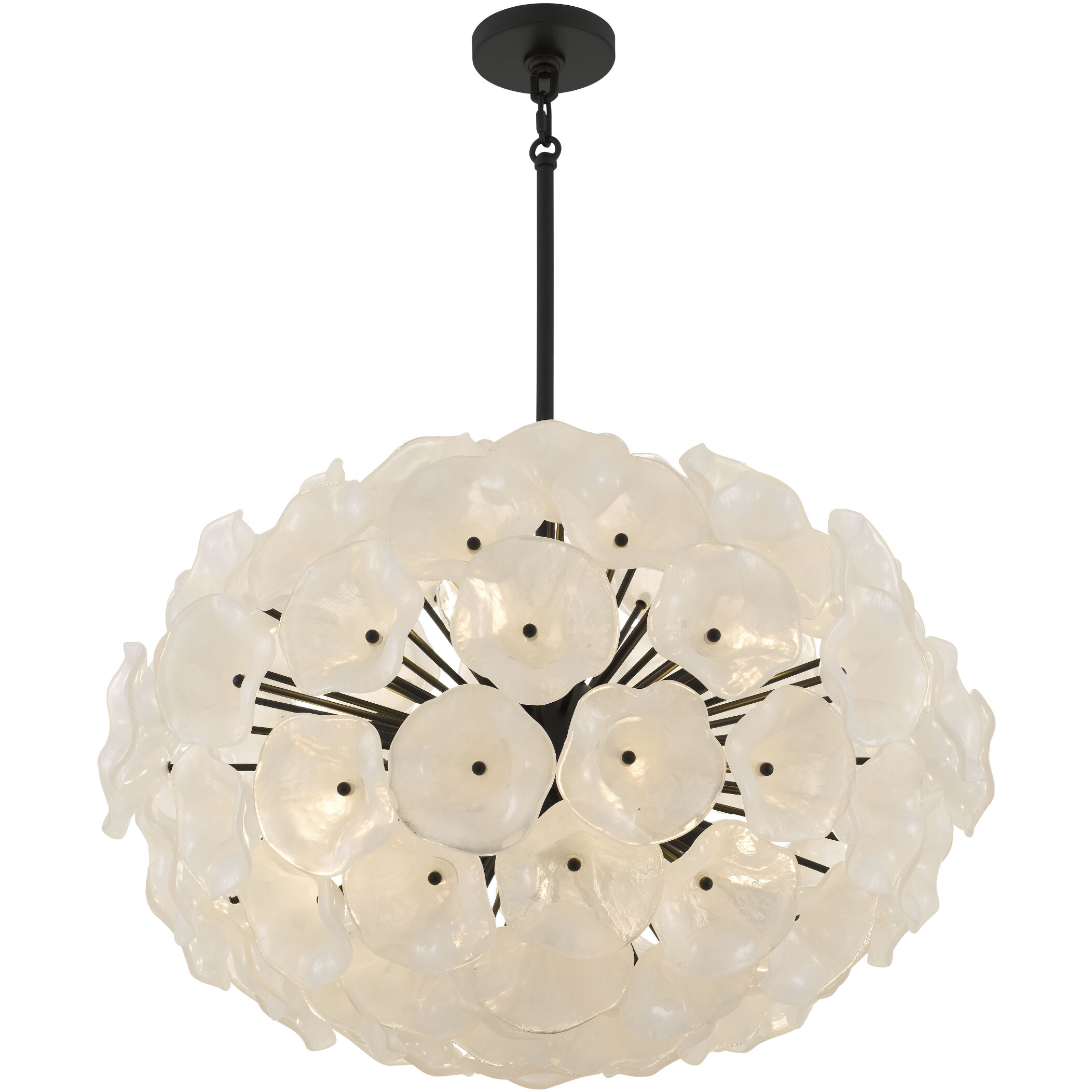 Audrey Pendant Ceiling Light in Matte Black