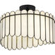 Annabelle 3 Light 16.25 inch Matte Black Pendant Ceiling Light