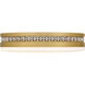 Carey LED 16 inch Brushed Gold Flush Mount Ceiling Light, Medium