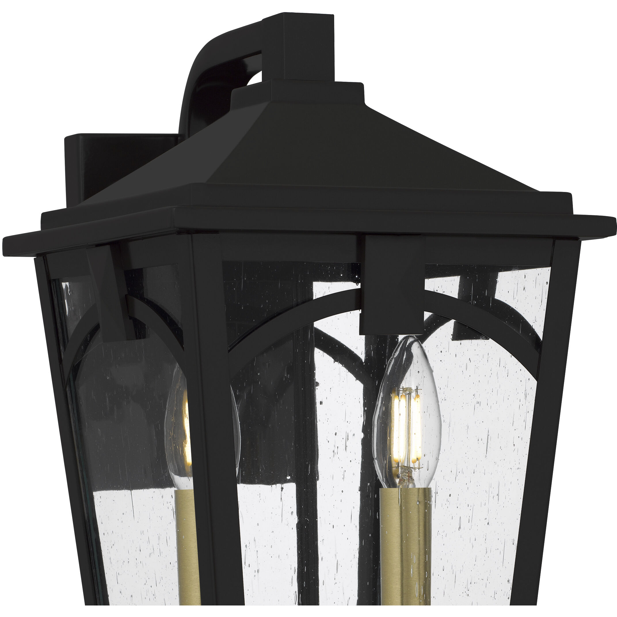 Jaxon 2 Light 14.5 inch Western Bronze Outdoor Wall Lantern