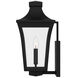 Quentin 2 Light 16.25 inch Earth Black Outdoor Wall Lantern, Medium