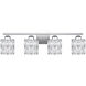 Gibson 4 Light 30 inch Polished Chrome Bath Light Wall Light