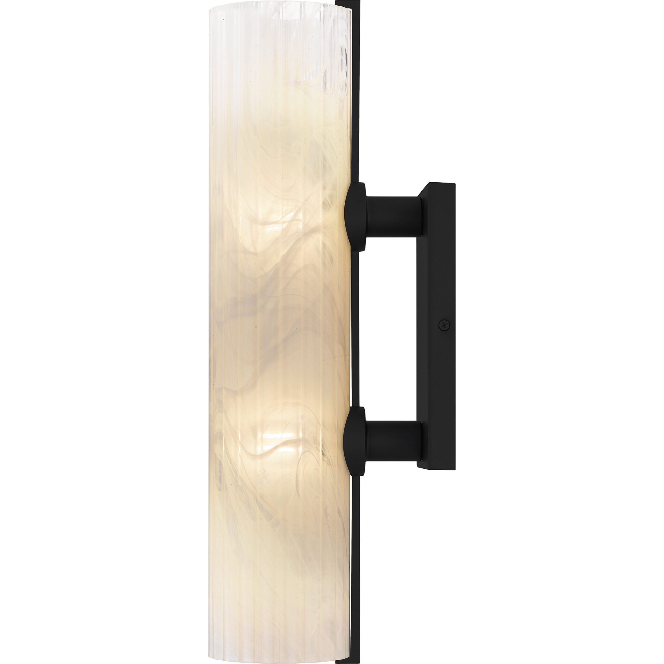 Curran Wall Sconce Wall Light in Matte Black, Small