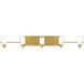 Quoizel Kolt 5 Light 42 inch Brushed Gold Bath Light Wall Light KLT8605BRGLED - Open Box