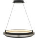 Isabelle 24 inch Matte Black Pendant Ceiling Light