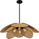 Willa 4 Light 30 inch Matte Black Pendant Ceiling Light