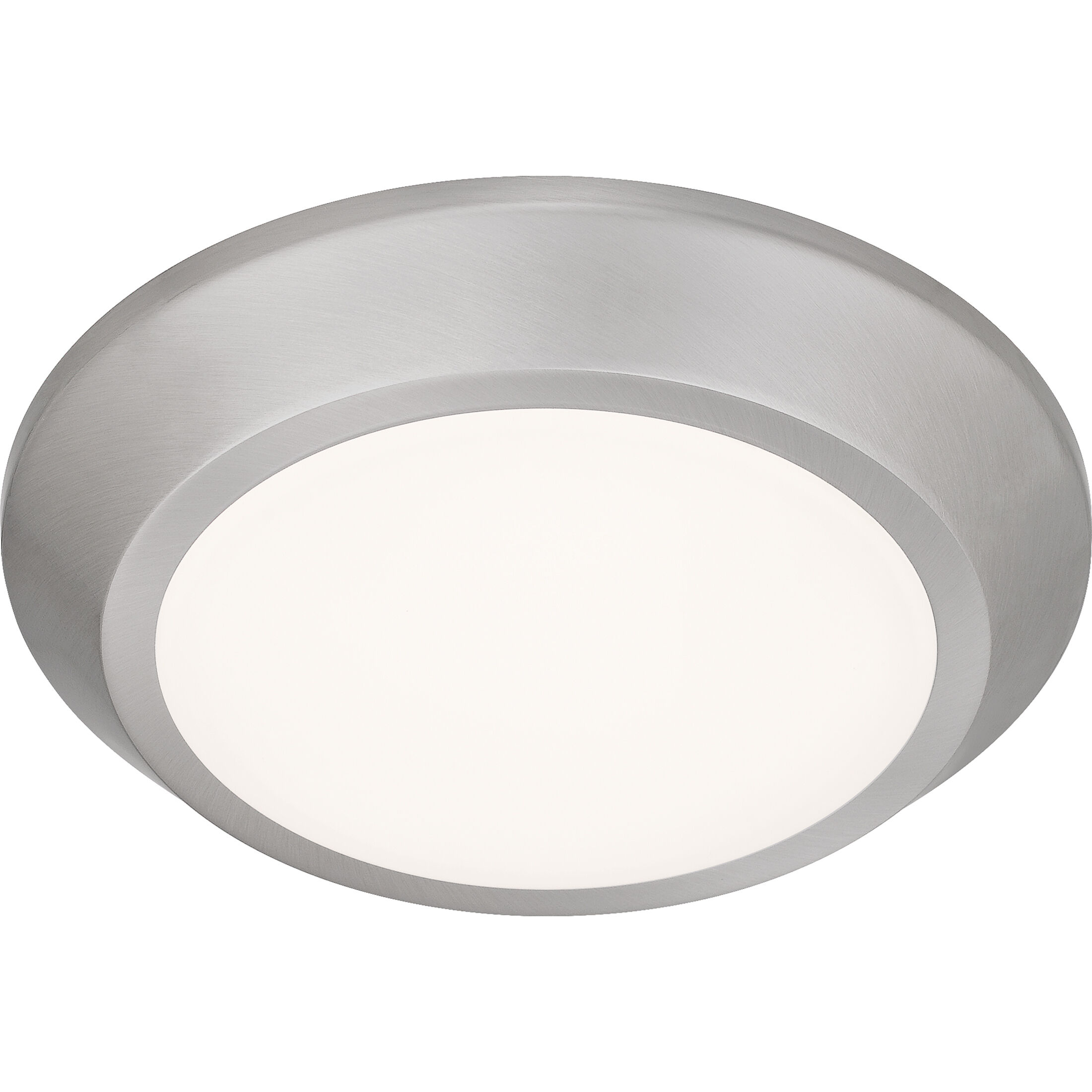Verge LED 6 inch Brushed Nickel Flush Mount Ceiling Light