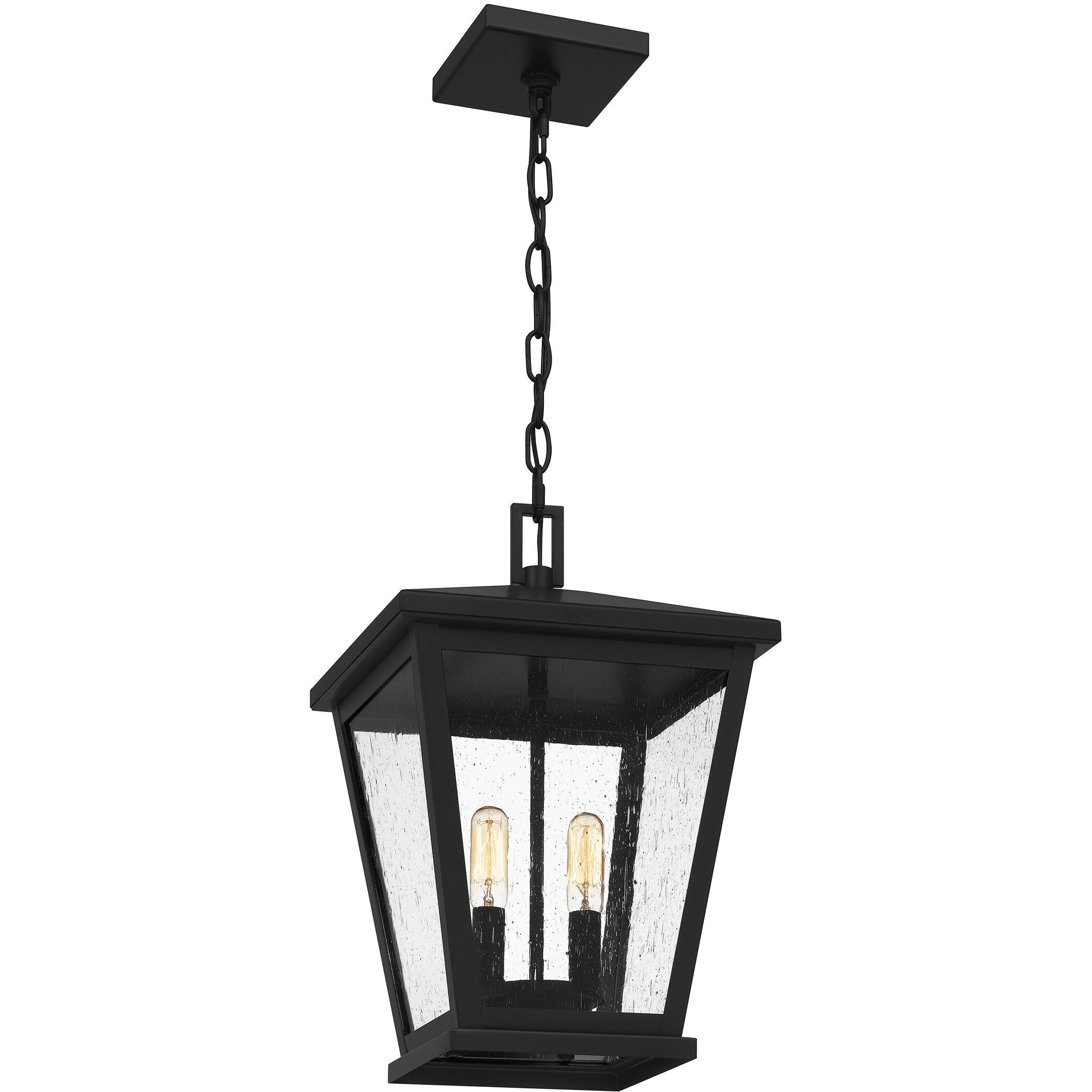 Joffrey 2 Light 10.5 inch Matte Black Mini Pendant Ceiling Light, Small
