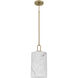 Gianna 1 Light 8 inch Bronze Gold Mini Pendant Ceiling Light