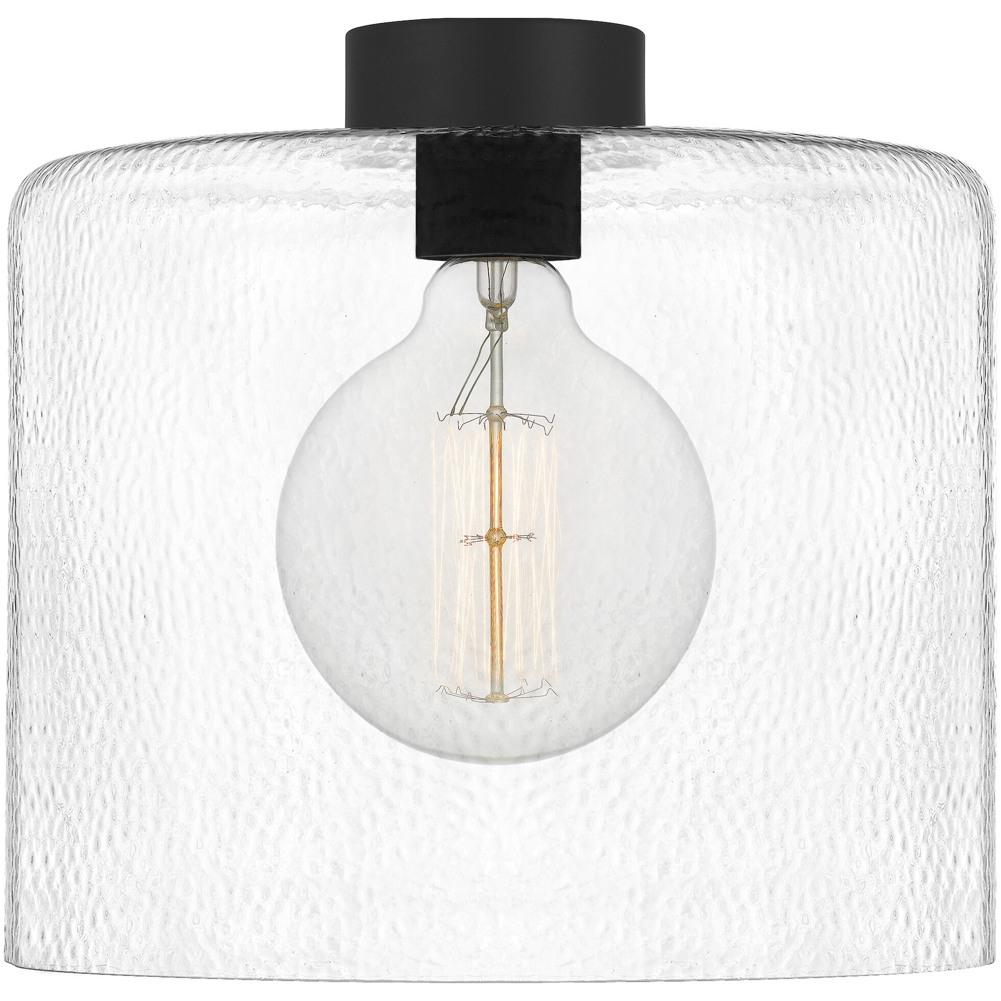 Abner 1 Light 12 inch Matte Black Mini Pendant Ceiling Light