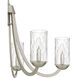 Allard 6 Light 32 inch Brushed Nickel Chandelier Ceiling Light