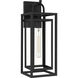 Jayce 1 Light 19 inch Matte Black Outdoor Wall Lantern