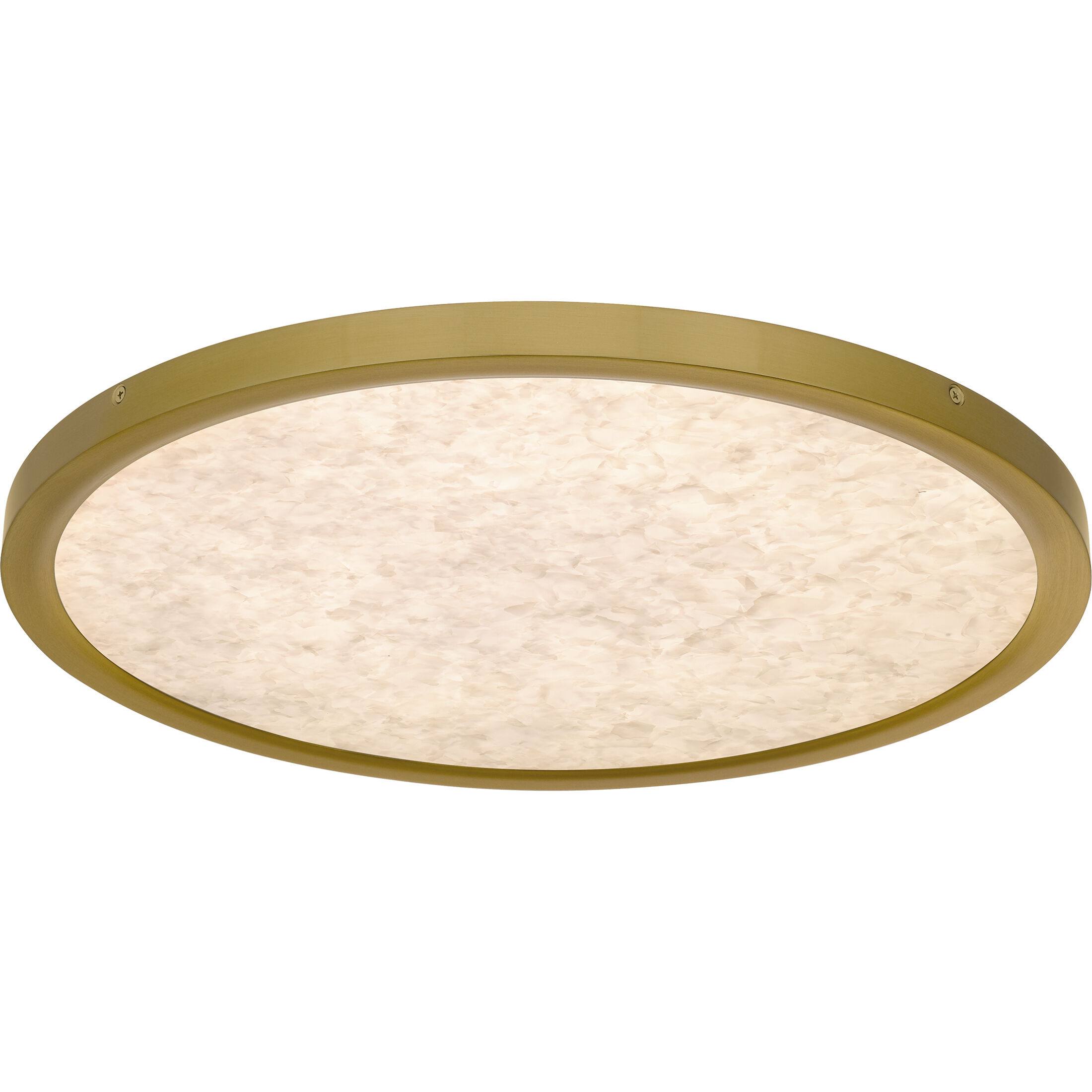 Outskirts LED 20 inch Brushed Gold Flush Mount Ceiling Light, Large