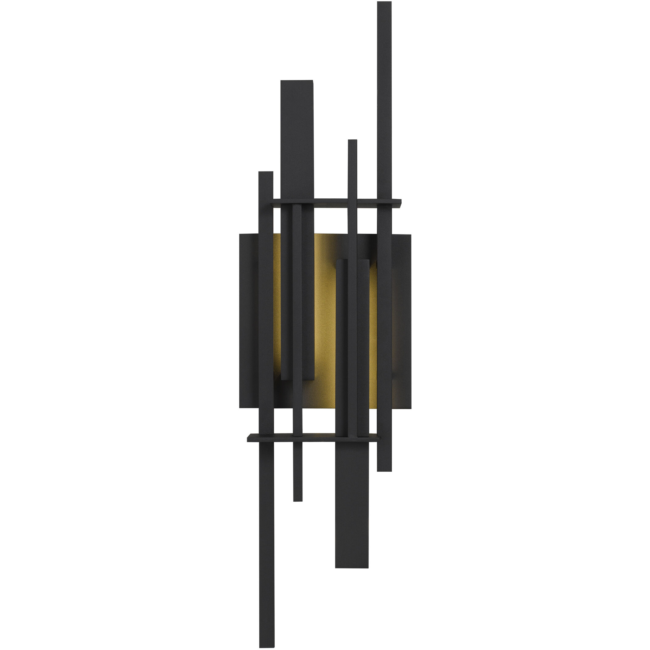 Newton LED 28 inch Earth Black Outdoor Wall Lantern