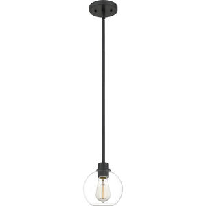 Pruitt 1 Light 7 inch Matte Black Mini Pendant Ceiling Light