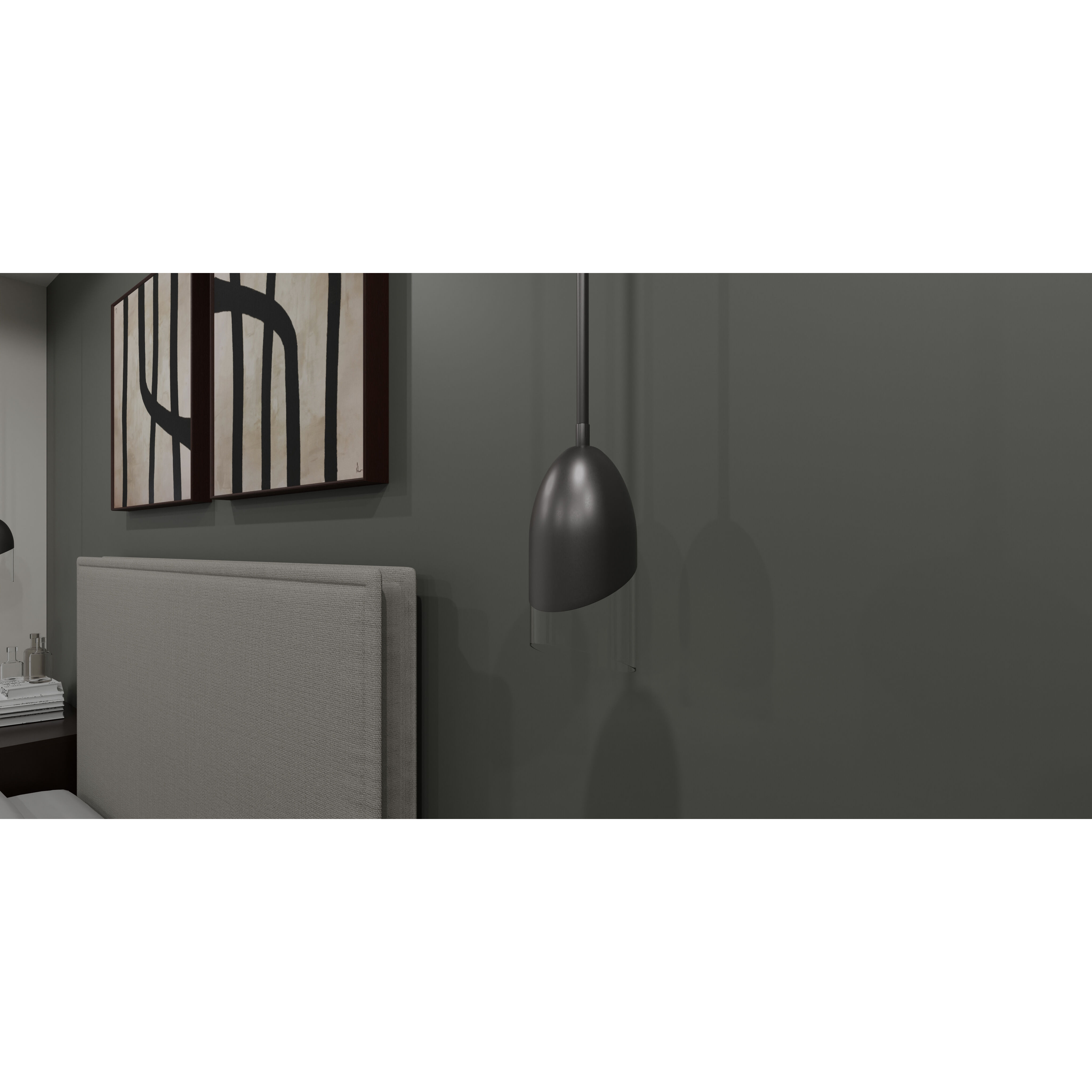 Haynes 1 Light 5 inch Black Chrome Mini Pendant Ceiling Light, Small