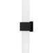 Arline Wall Sconce Wall Light in Matte Black, Small