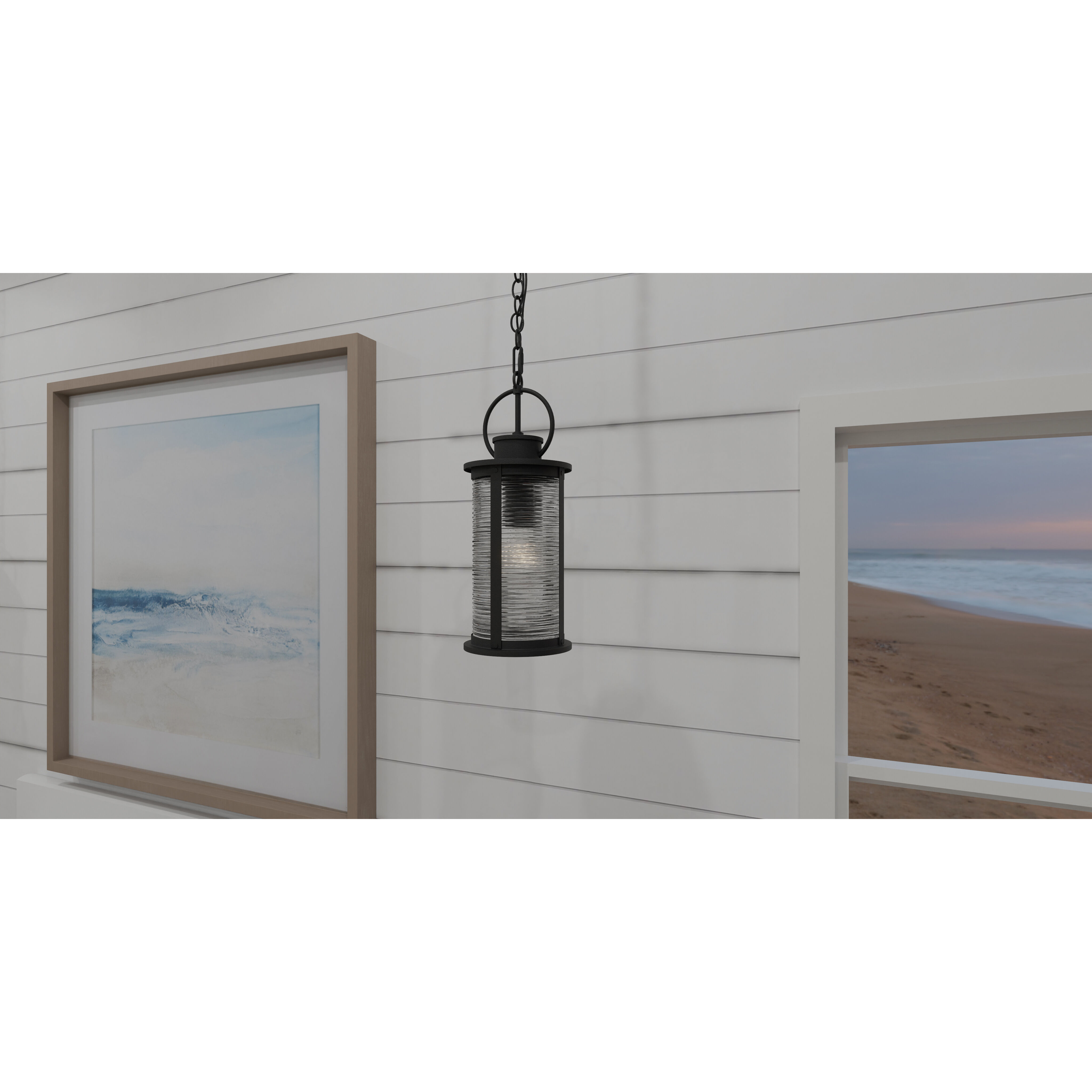 Tilmore 1 Light 7.5 inch Matte Black Mini Pendant Ceiling Light, Small