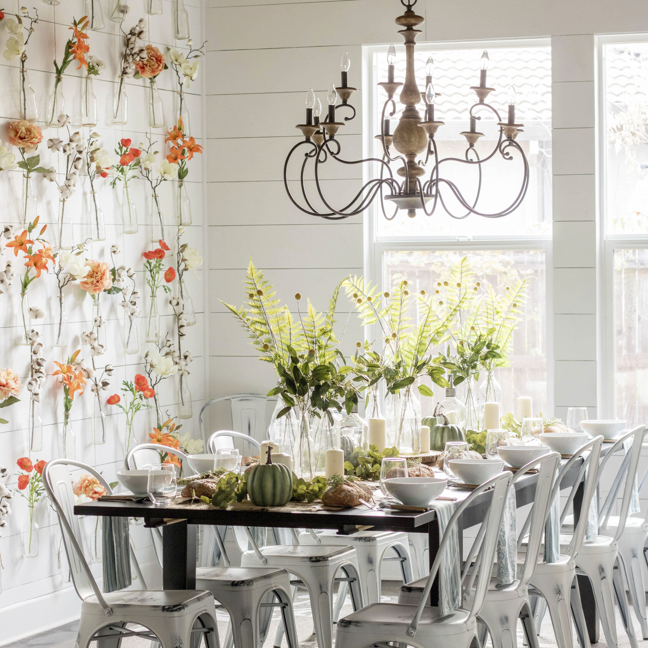 Auburn 12 Light 36 inch Rustic Black Foyer Chandelier Ceiling Light