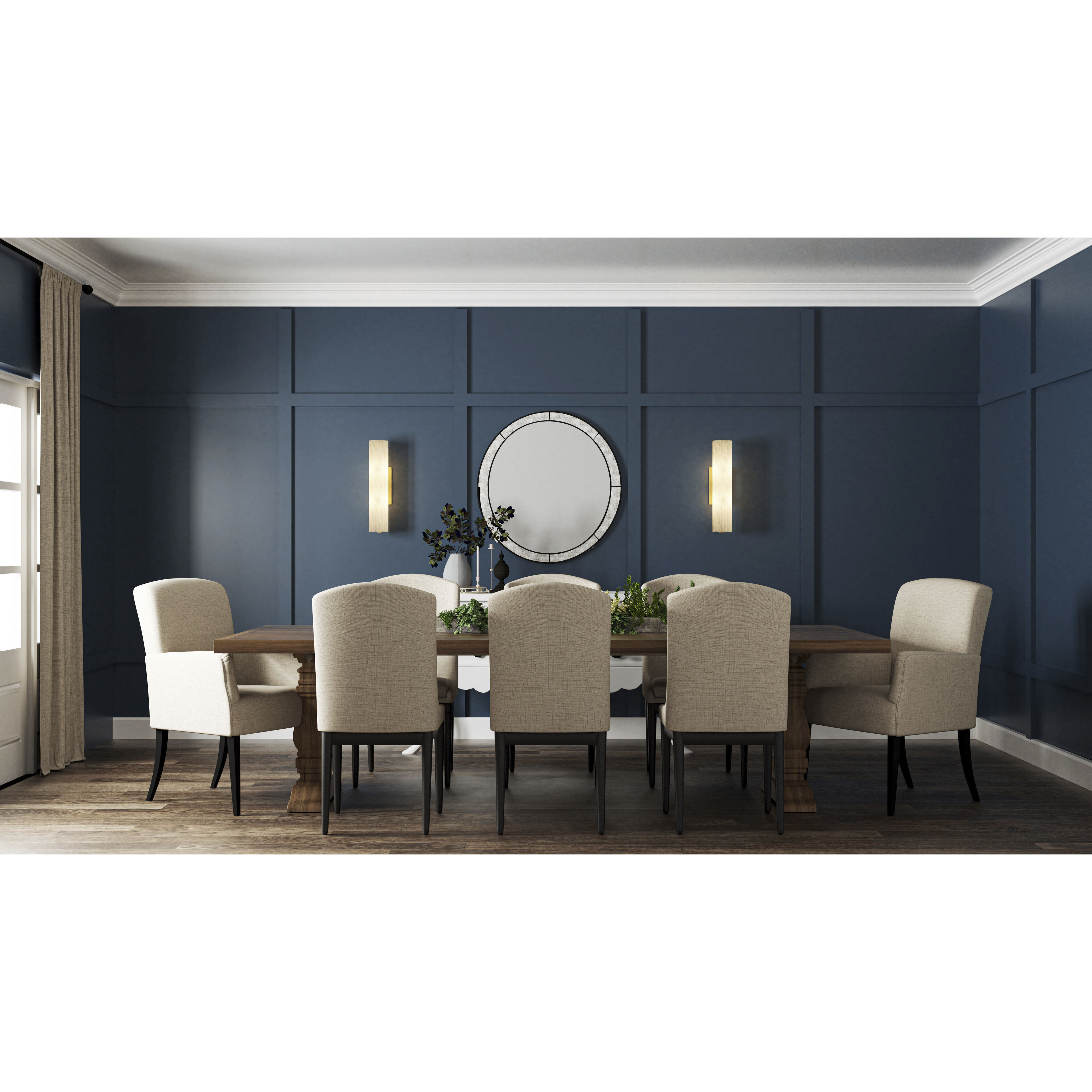 Curran Wall Sconce Wall Light in Bronze Gold, Small