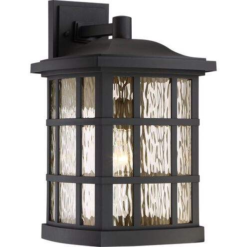 Stonington 1 Light 17 inch Mystic Black Outdoor Wall Lantern