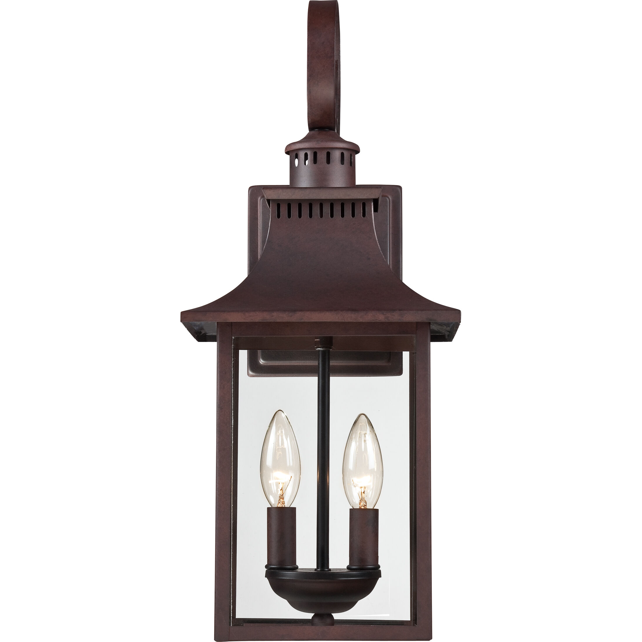 Chancellor 2 Light 19 inch Copper Bronze Outdoor Wall Lantern