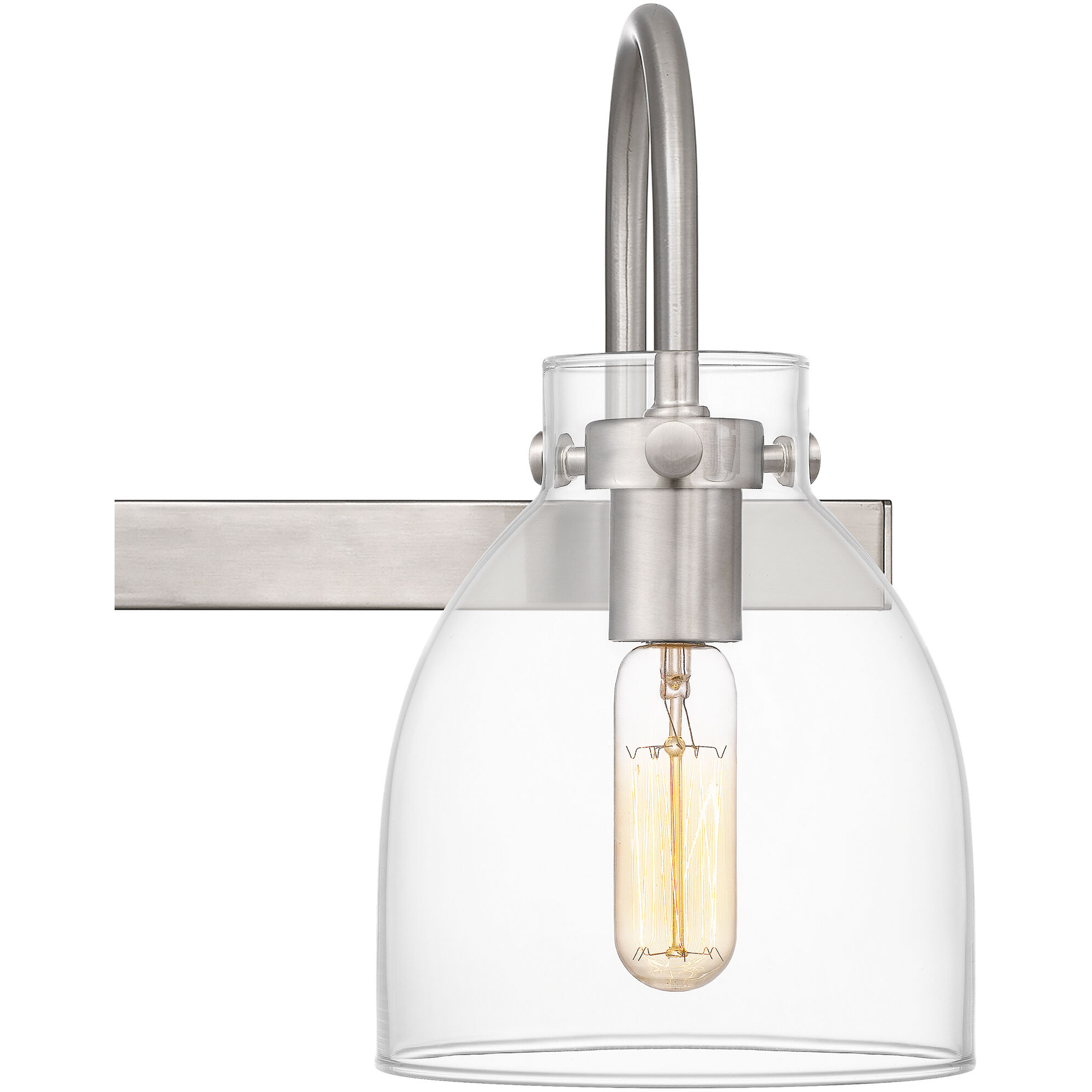 Atmore 4 Light 29 inch Brushed Nickel Bath Light Wall Light