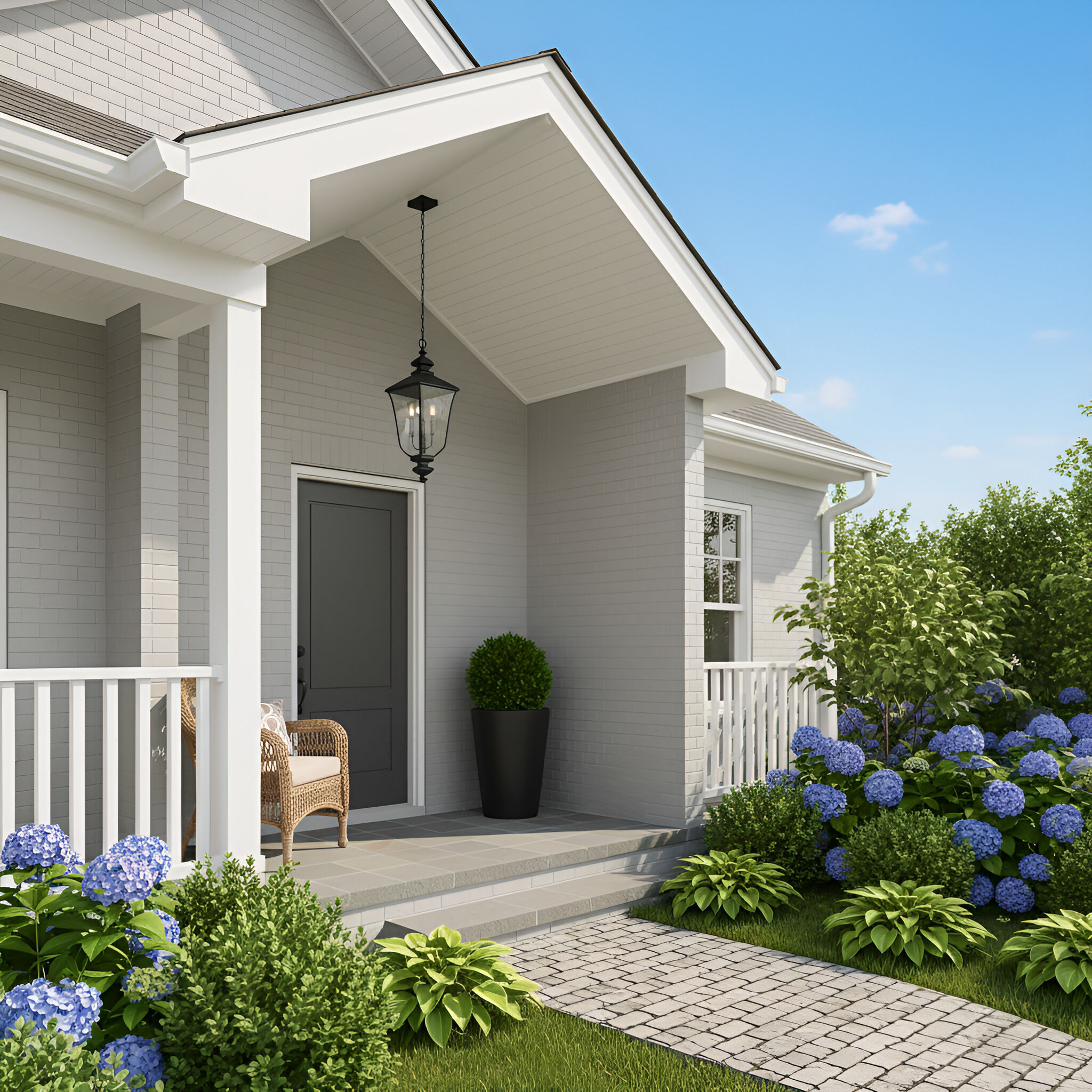 Farley 3 Light 9.75 inch Matte Black Outdoor Hanging Lantern