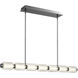 Turner LED 42.25 inch Black Chrome Island Light Ceiling Light