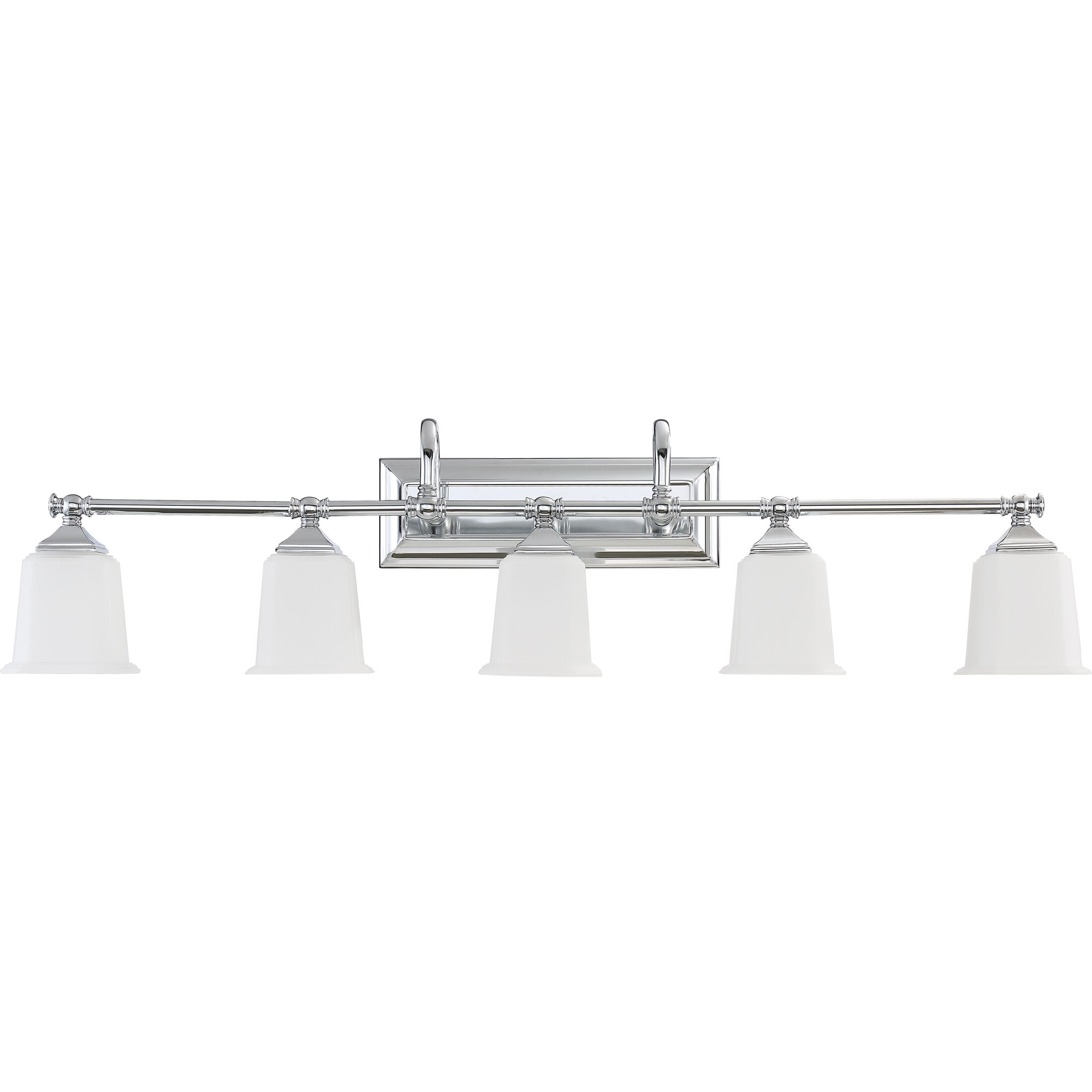 Nicholas 5 Light 42 inch Polished Chrome Bath Light Wall Light