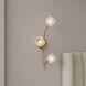 Walker Wall Sconce Wall Light in Vintage Brass