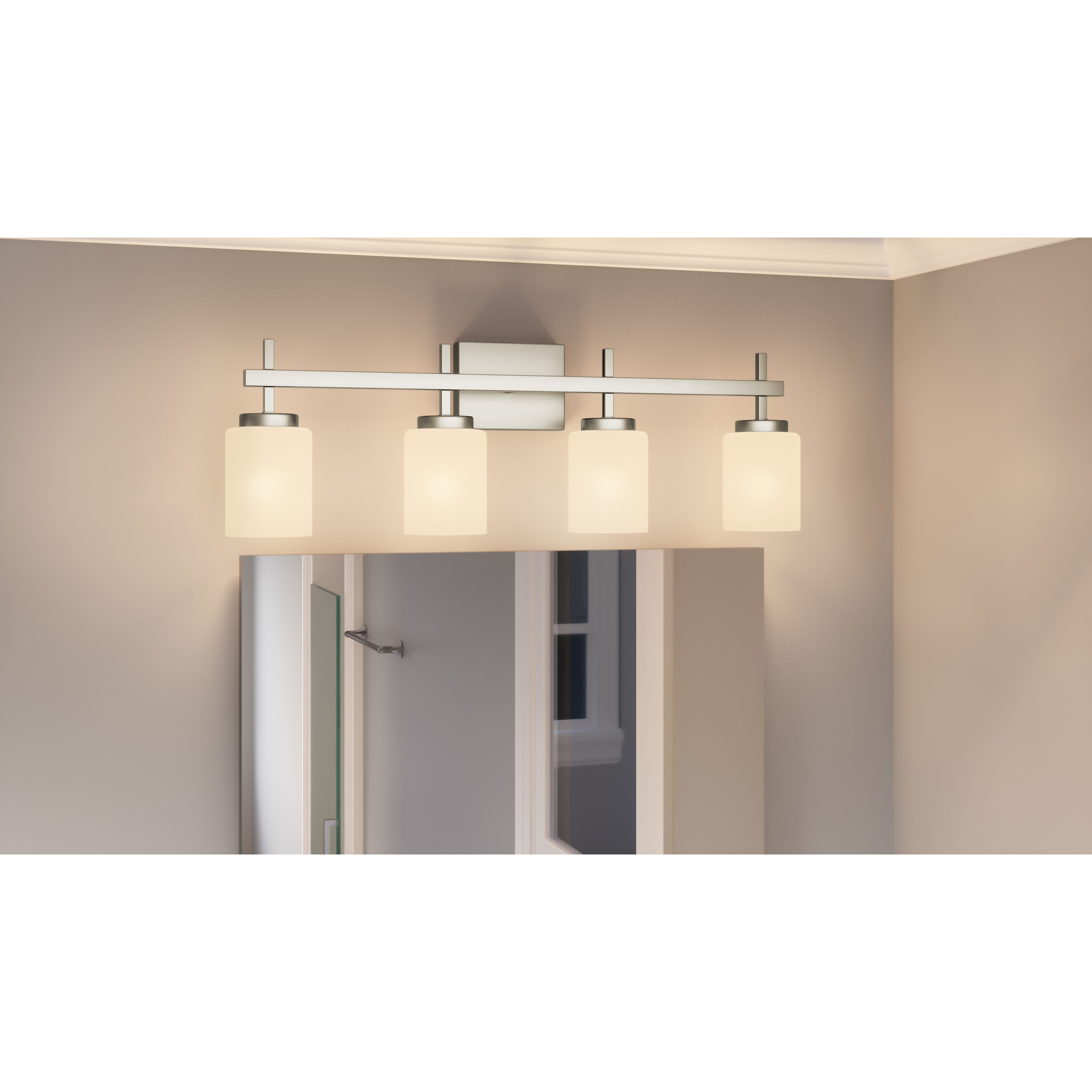 Wilburn LED 31 inch Brushed Nickel Bath Light Wall Light