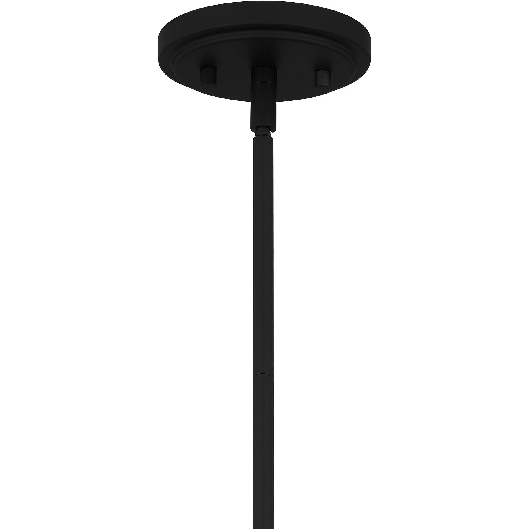 Leona 1 Light 12 inch Matte Black Mini Pendant Ceiling Light, Small