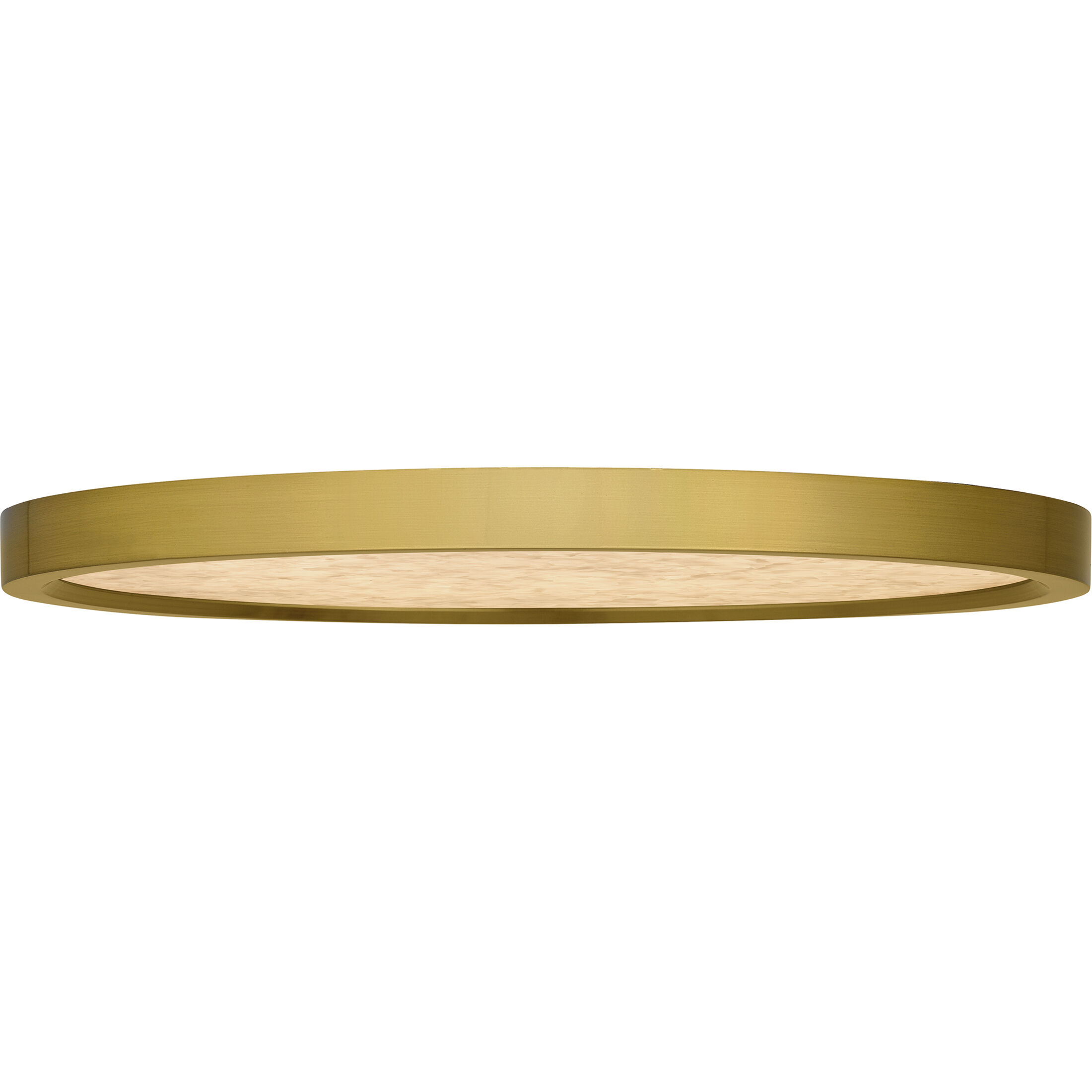 Outskirts LED 15 inch Brushed Gold Flush Mount Ceiling Light, Medium