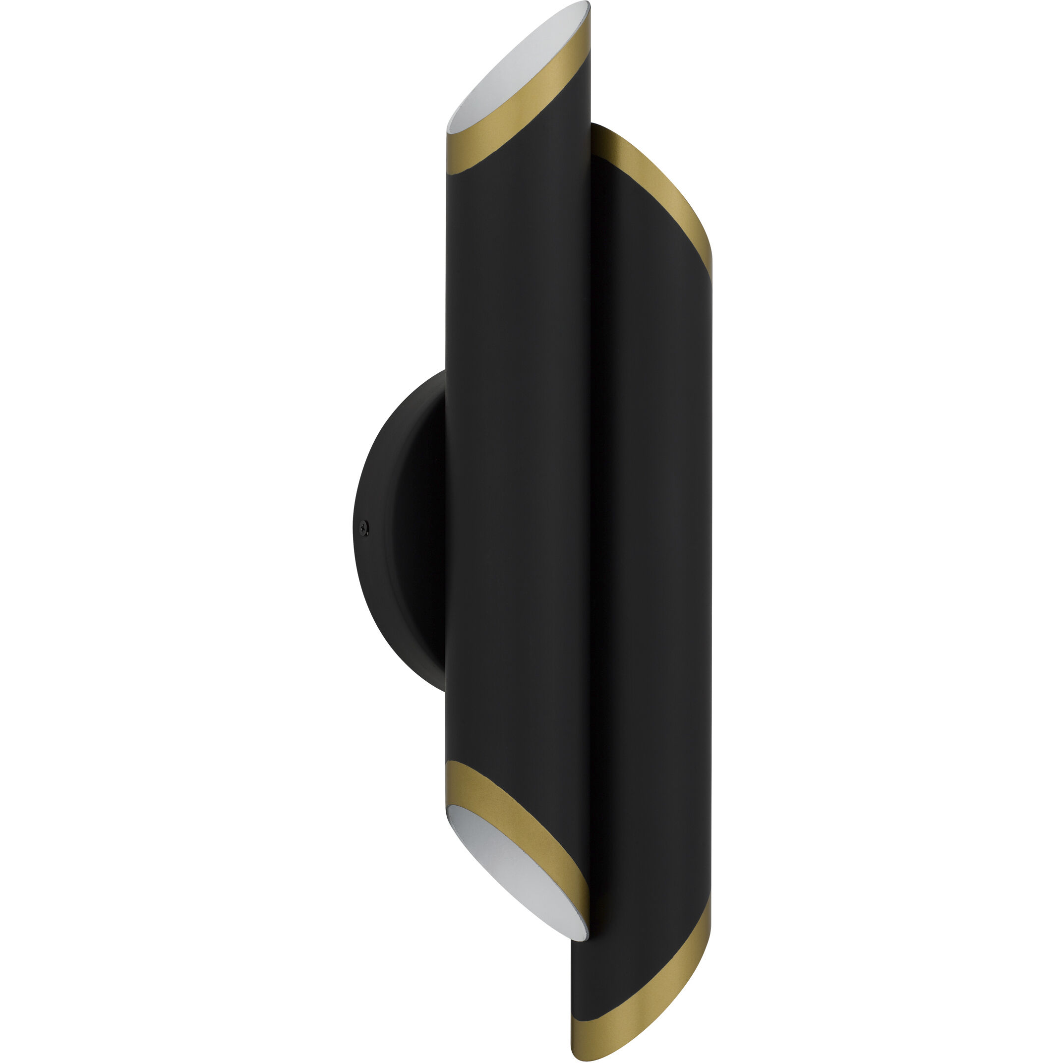 Manelis Wall Sconce Wall Light in Matte Black