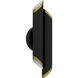 Manelis Wall Sconce Wall Light in Matte Black