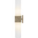Arline Wall Sconce Wall Light in Bronze Gold, Small