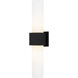 Arline Wall Sconce Wall Light in Matte Black, Small