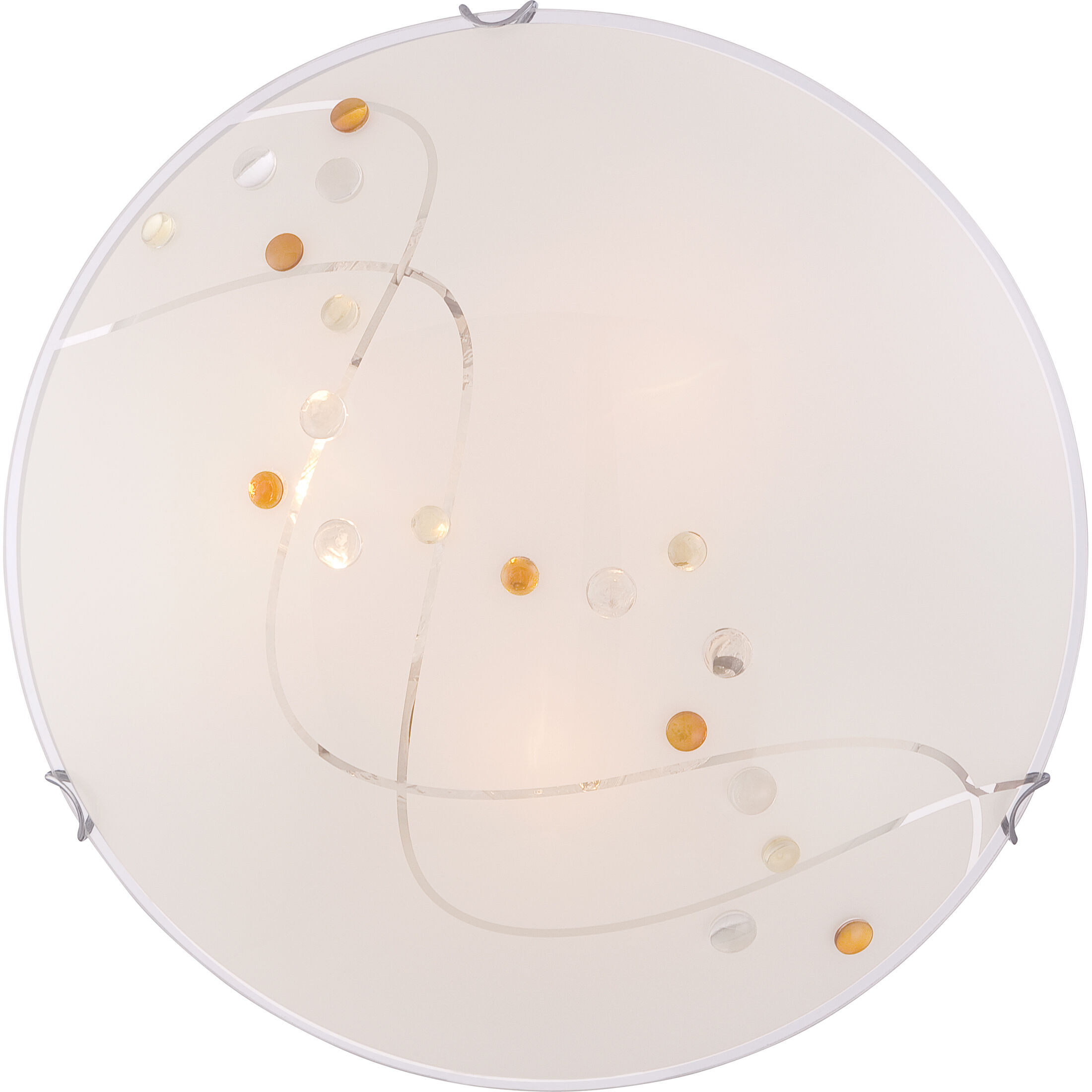 Platinum Stellar 3 Light 16 inch Polished Chrome Flush Mount Ceiling Light in Incandescent