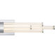 Talbott LED 32 inch Polished Chrome Bath Light Wall Light, Large