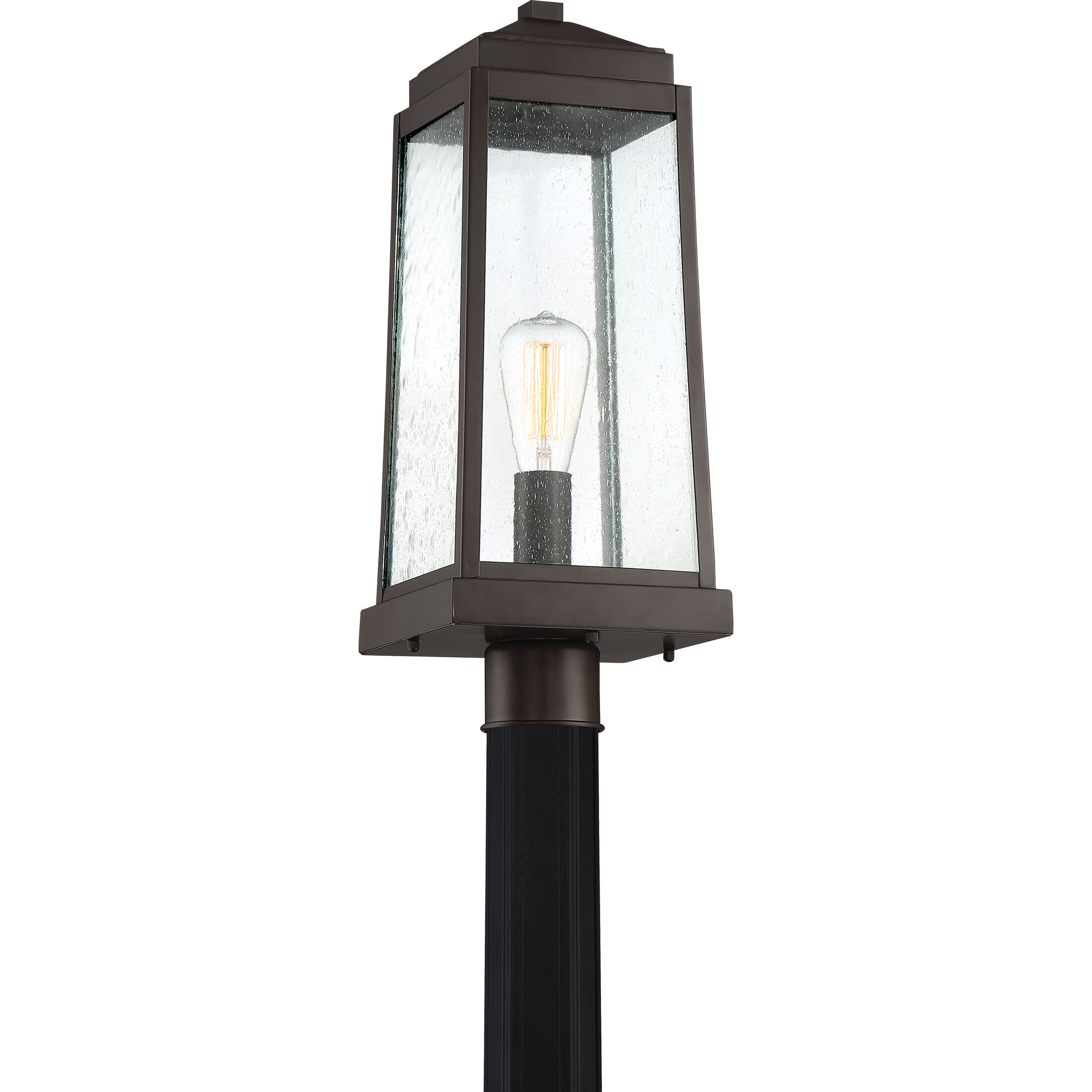 Ravenel 1 Light 20 inch Western Bronze Outdoor Post Lantern