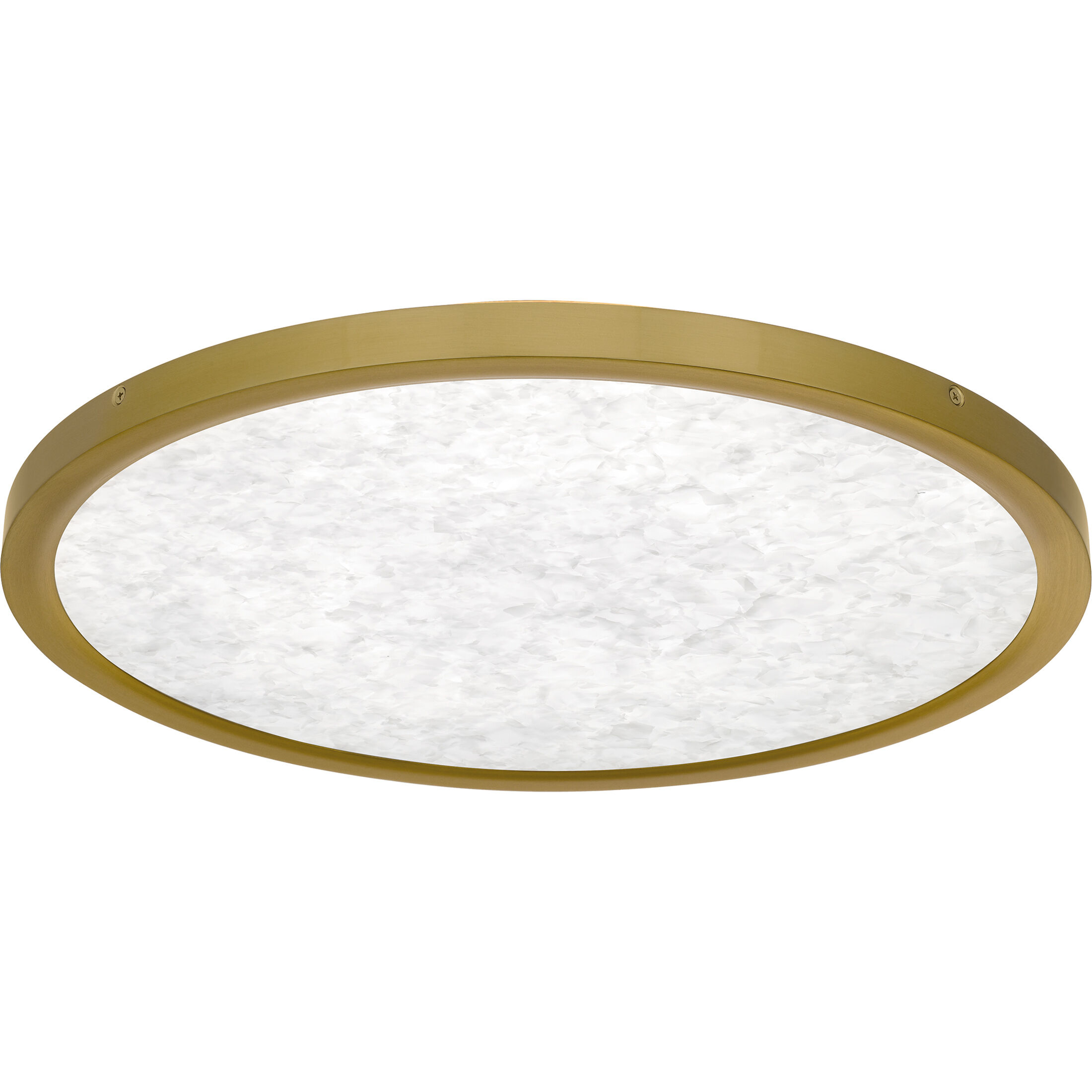 Outskirts LED 20 inch Brushed Gold Flush Mount Ceiling Light, Large