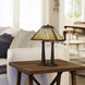 Decker 22 inch 75 watt Russet Table Lamp Portable Light