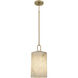 Gianna 1 Light 8 inch Bronze Gold Mini Pendant Ceiling Light