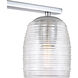 Realm 3 Light 24 inch Polished Chrome Bath Light Wall Light, Large