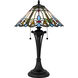 Giles 25 inch 75.00 watt Matte Black Table Lamp Portable Light, Small